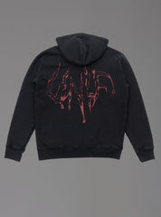 Death Dance Hoodie - VIntage Black | UNIF Clothing online shop