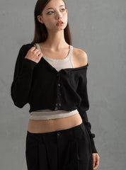 Moda Cardigan - Black | UNIF Clothing discount