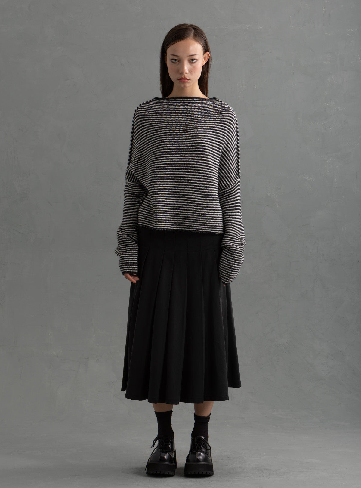 Ctrl Sweater - Black / White | UNIF Clothing near me