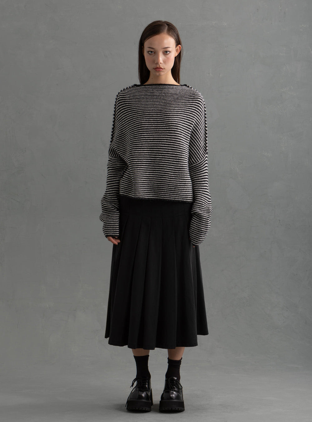 Ctrl Sweater - Black / White | UNIF Clothing near me