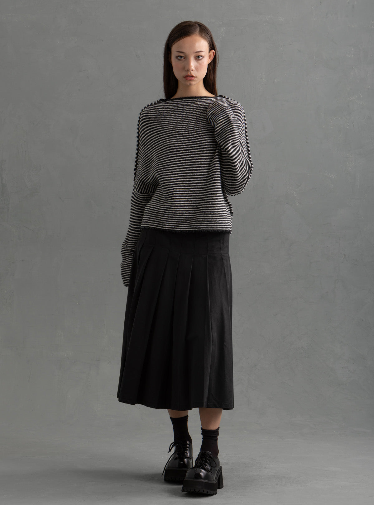 Ctrl Sweater - Black / White | UNIF Clothing near me