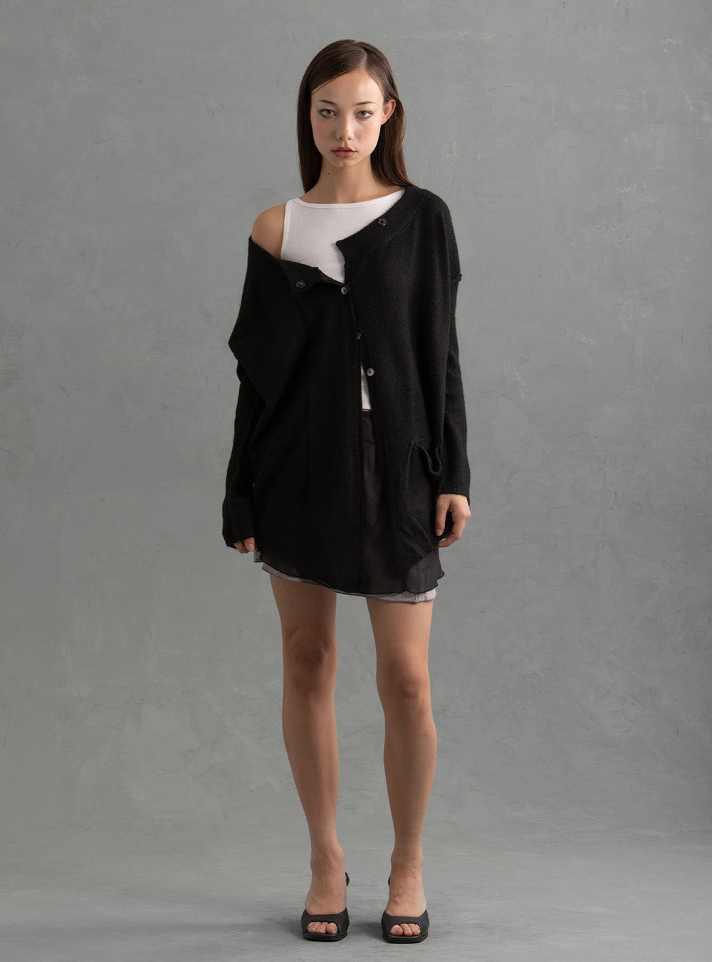 Lusc Cardigan - Black | UNIF Clothing for Sale