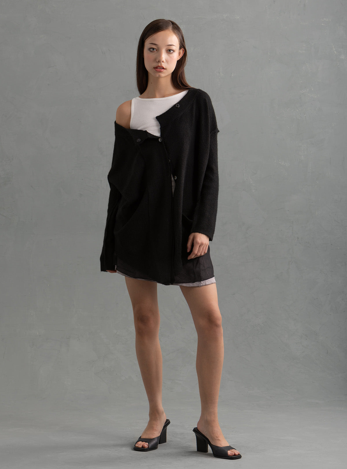 Lusc Cardigan - Black | UNIF Clothing for Sale