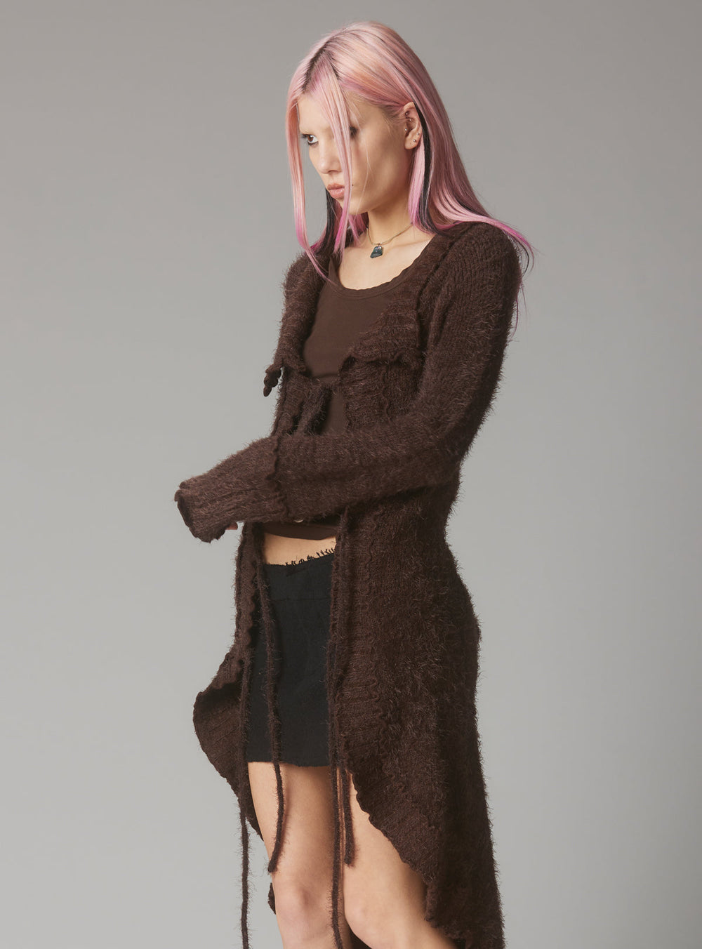 Herron Sweater - Dark Brown | UNIF Clothing outlet