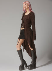 Herron Sweater - Dark Brown | UNIF Clothing outlet