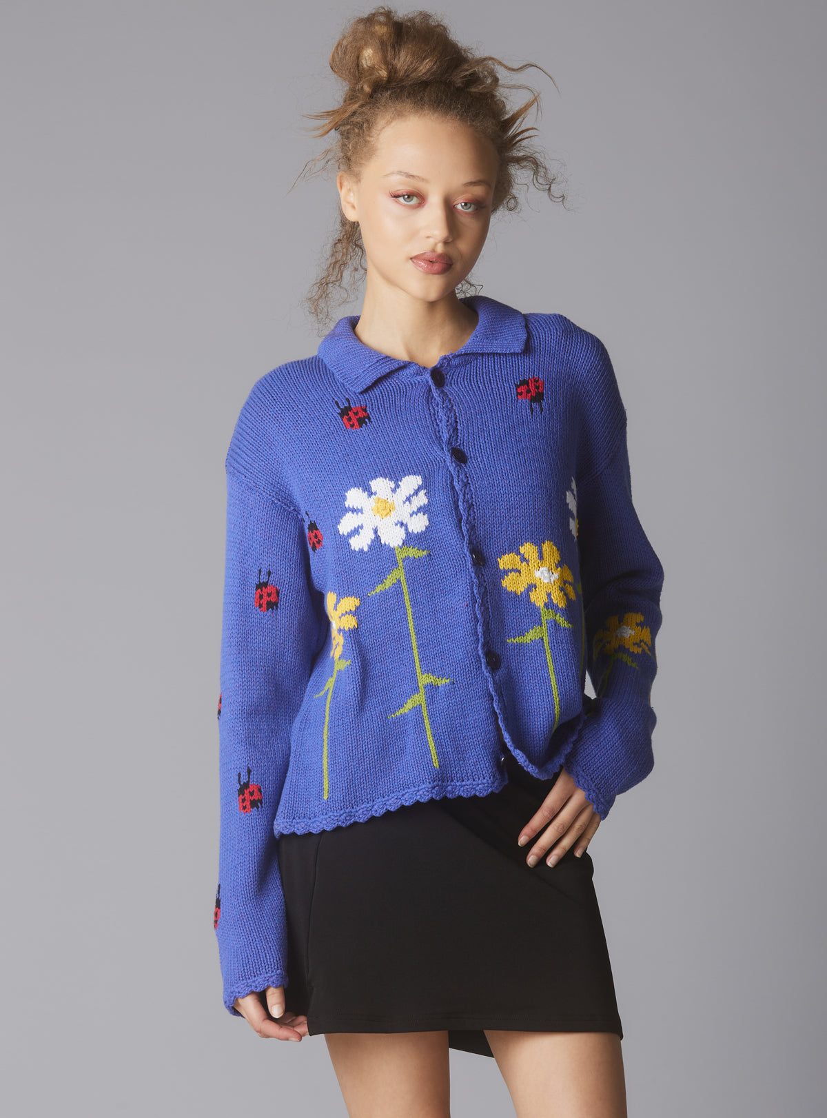 Violet Sweater - Purple | UNIF Clothing online