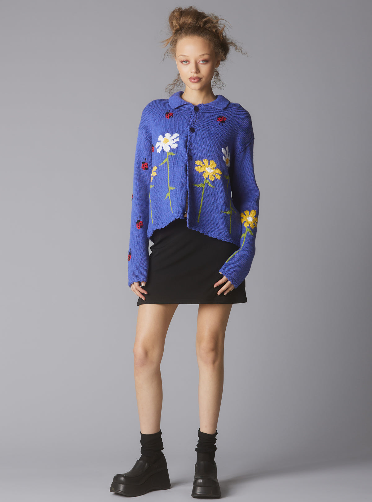 Violet Sweater - Purple | UNIF Clothing online