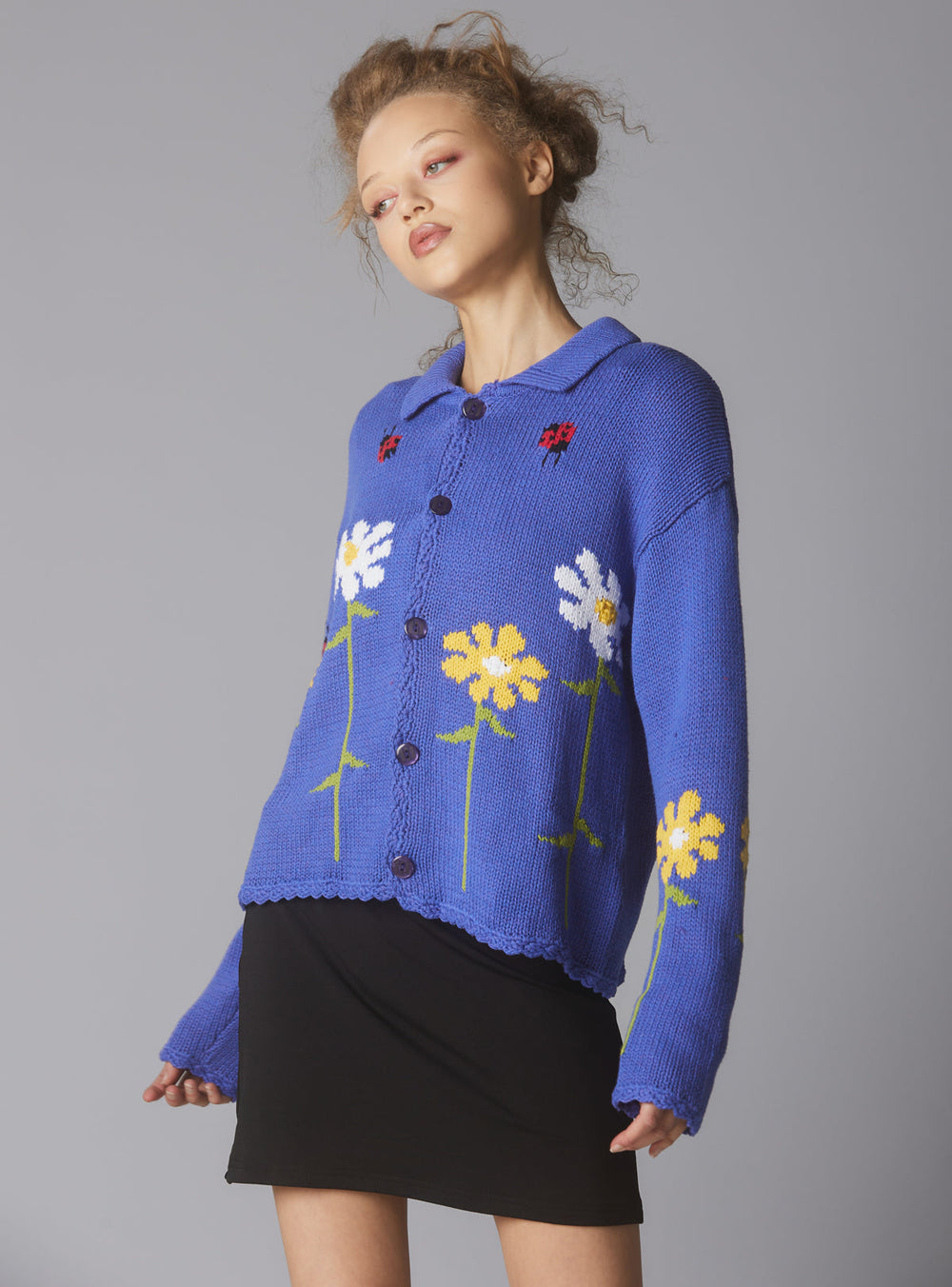 Violet Sweater - Purple | UNIF Clothing online