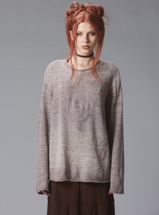 Whirl Sweater - Grey | UNIF Clothing outlet