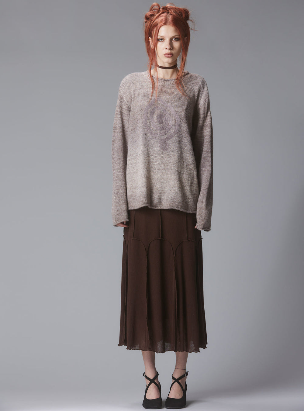 Whirl Sweater - Grey | UNIF Clothing outlet