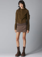 Xtro Sweater - Brown | UNIF Clothing on Sale