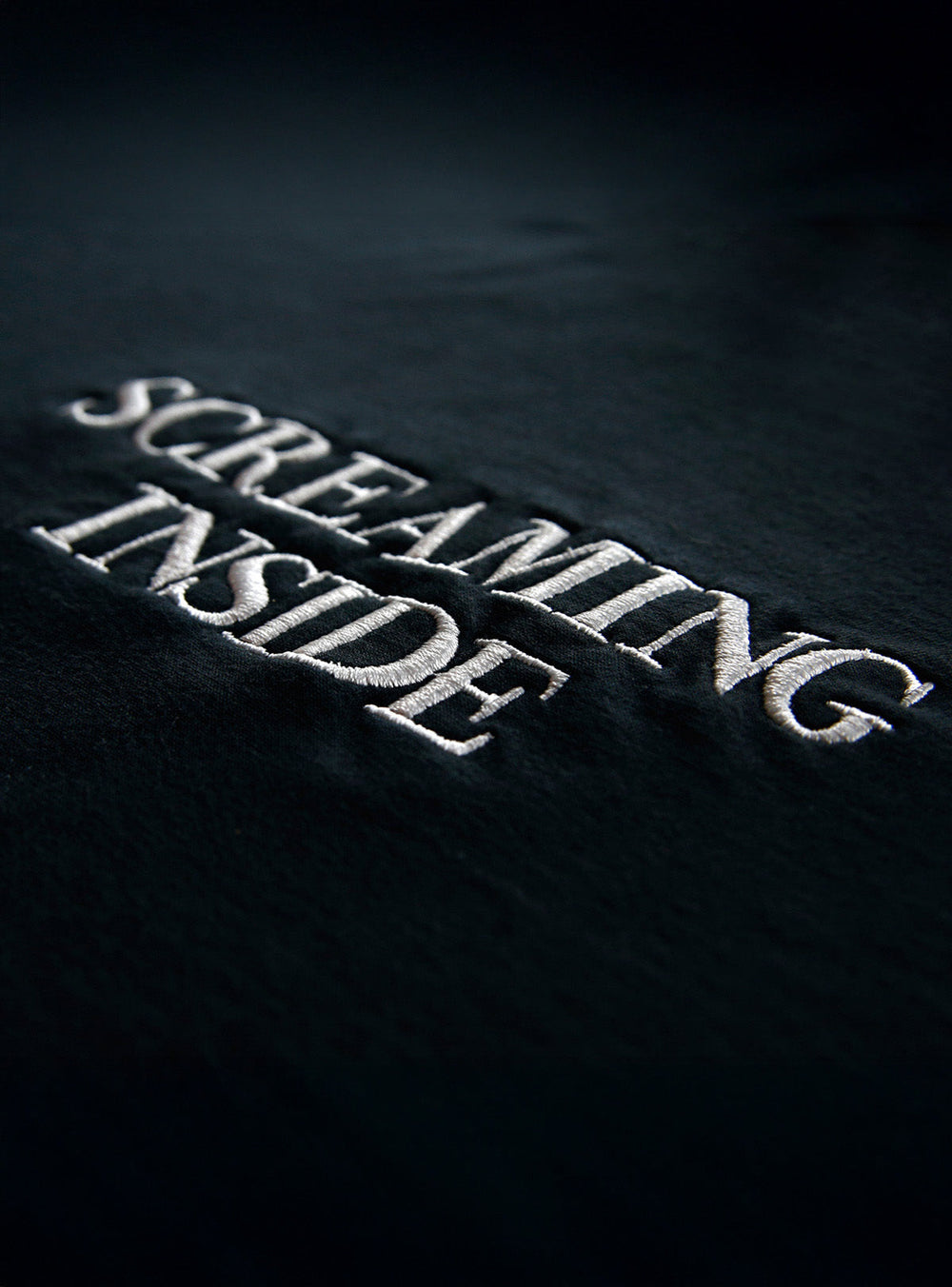 Screaming Inside Hoodie - Black | UNIF Clothing discount