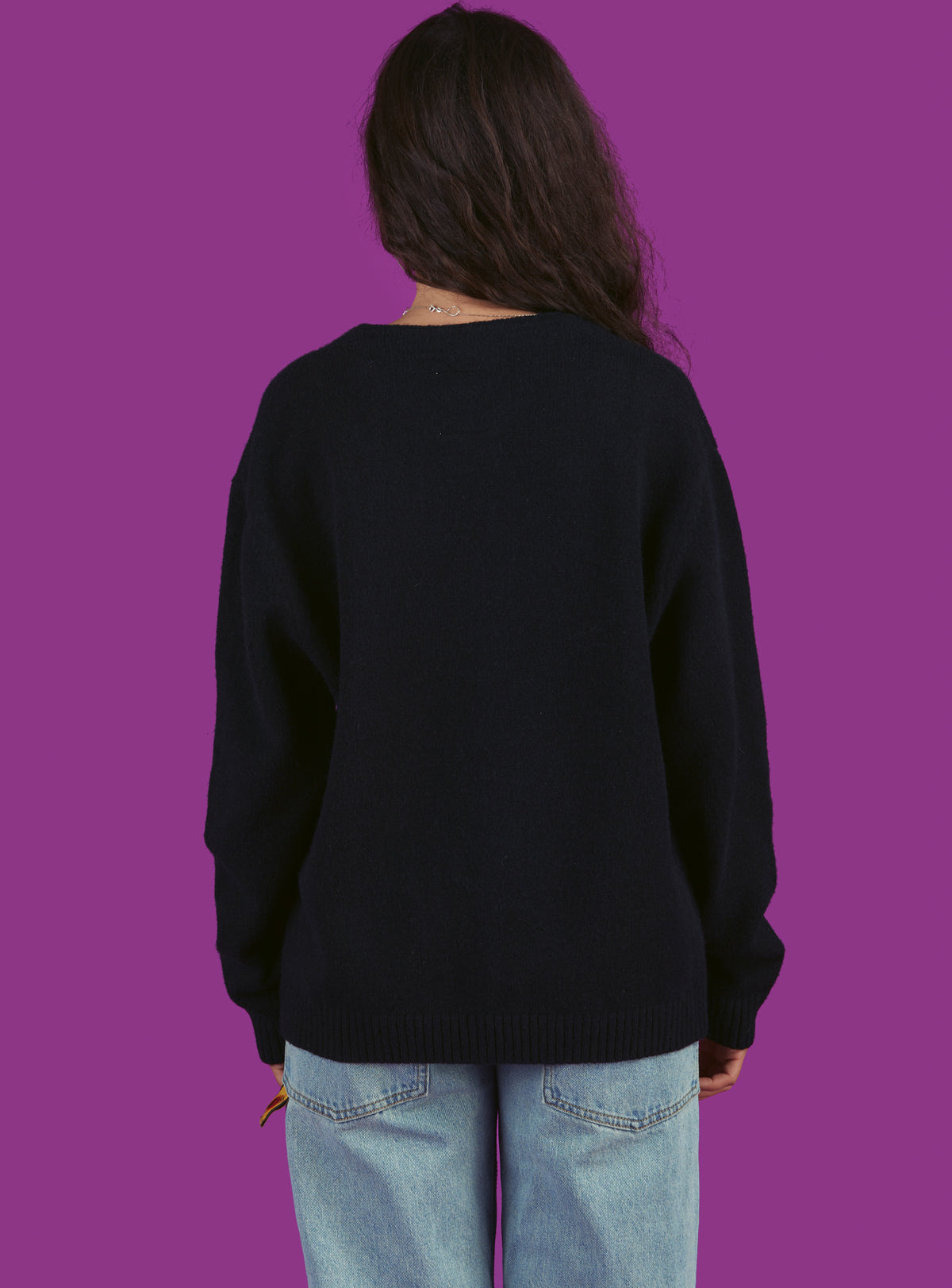 X Cardigan - Black | UNIF Clothing near me