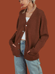 X Cardigan - Brown | UNIF Clothing outlet