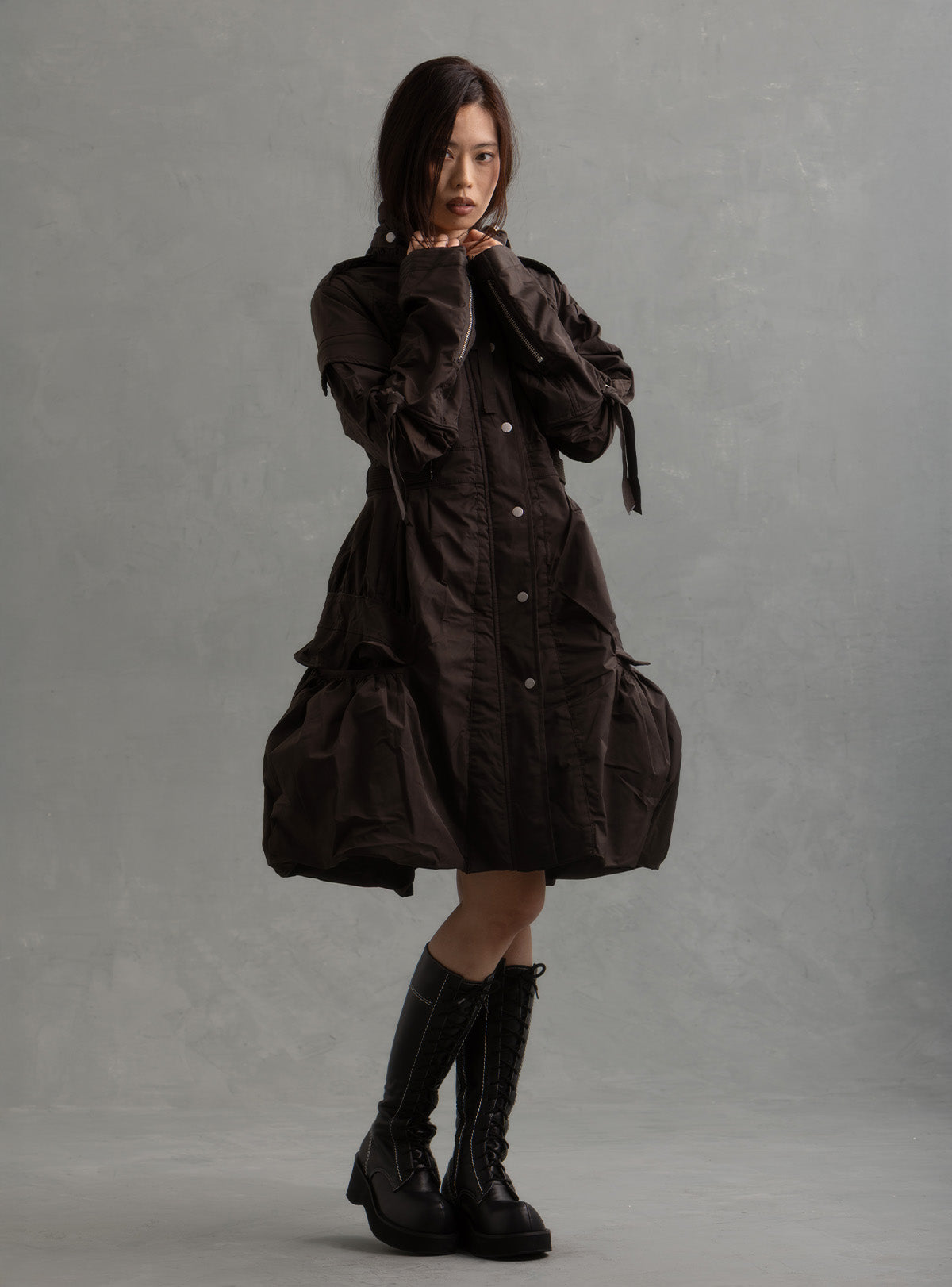 Ines Jacket - Dark Brown | UNIF Clothing on Sale