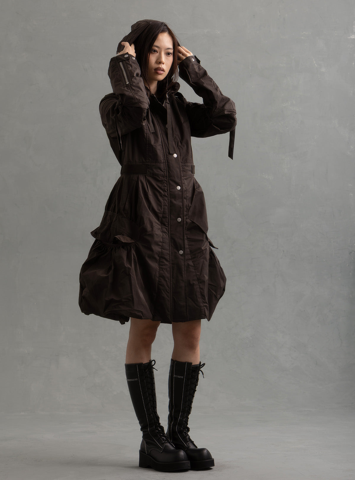 Ines Jacket - Dark Brown | UNIF Clothing on Sale