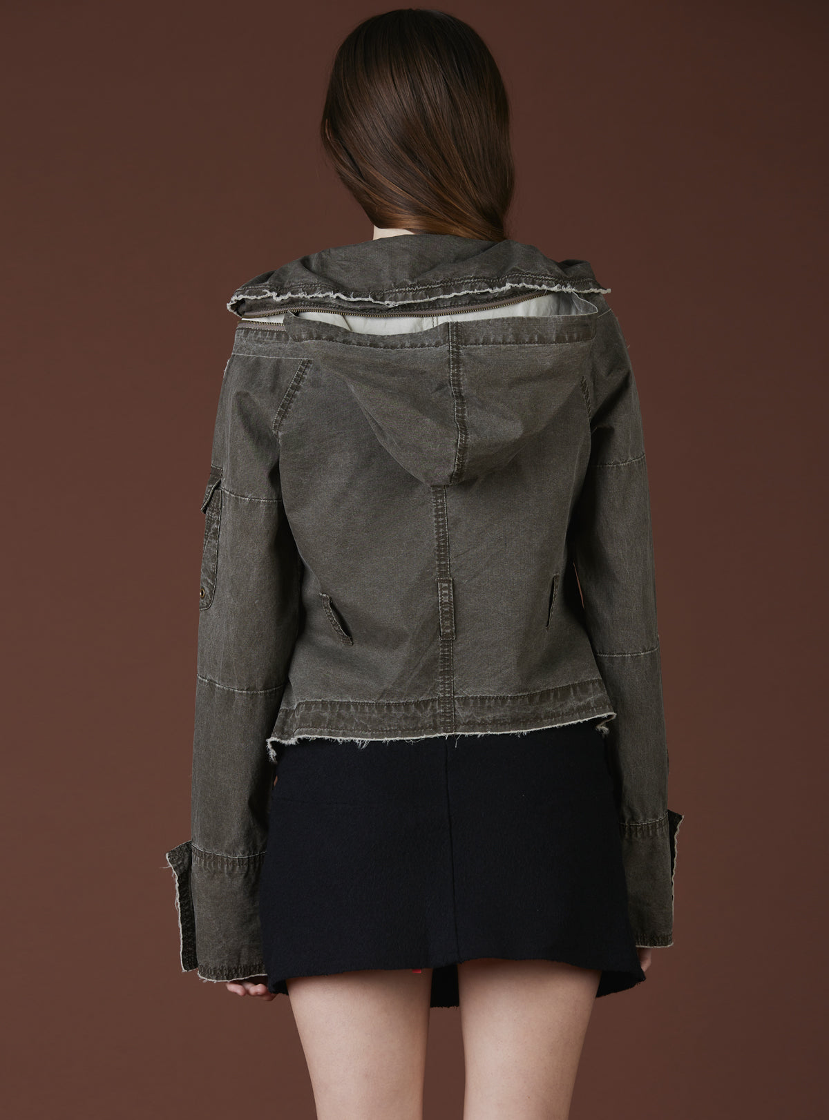 Effy Jacket - Acid Brown | UNIF Clothing near me