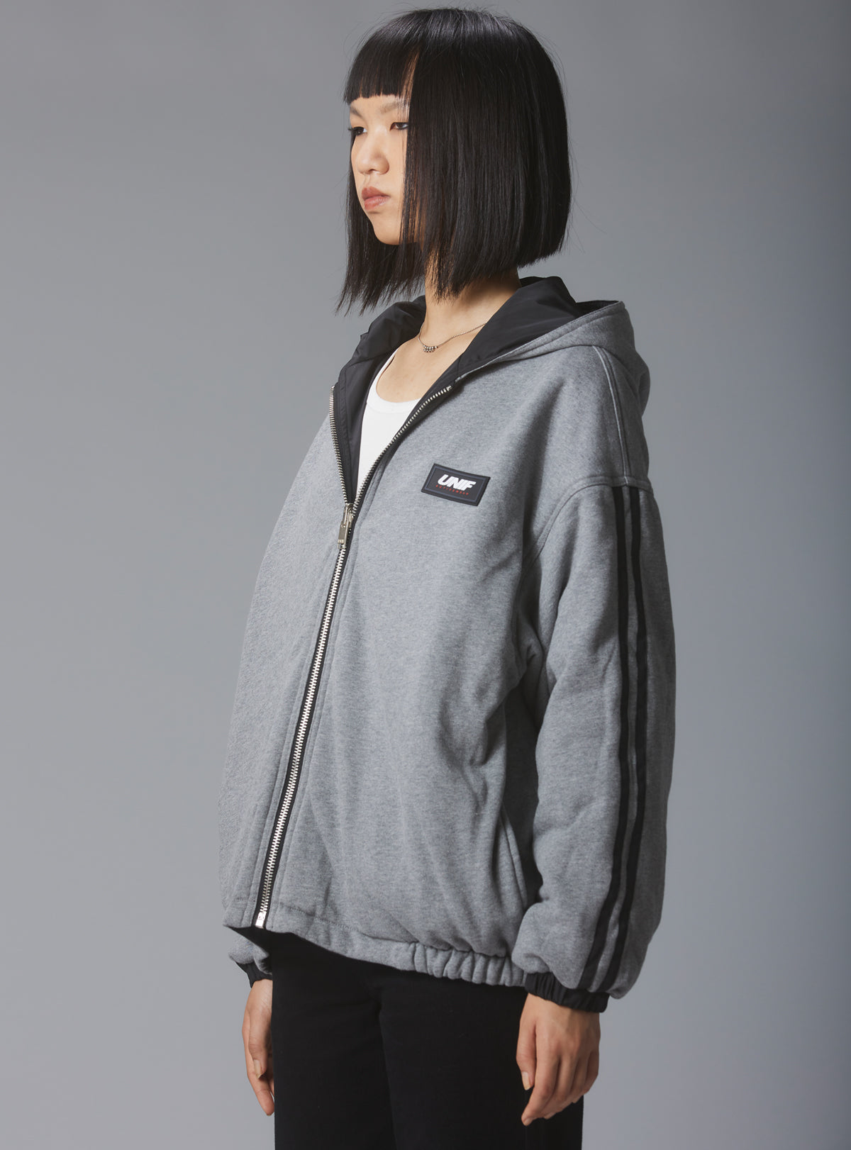 Klub Jacket - Black/Grey | UNIF Clothing outlet