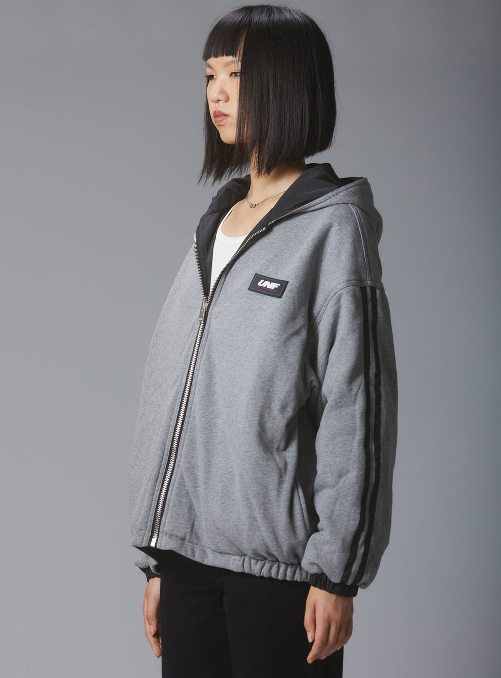 Klub Jacket - Black/Grey | UNIF Clothing outlet