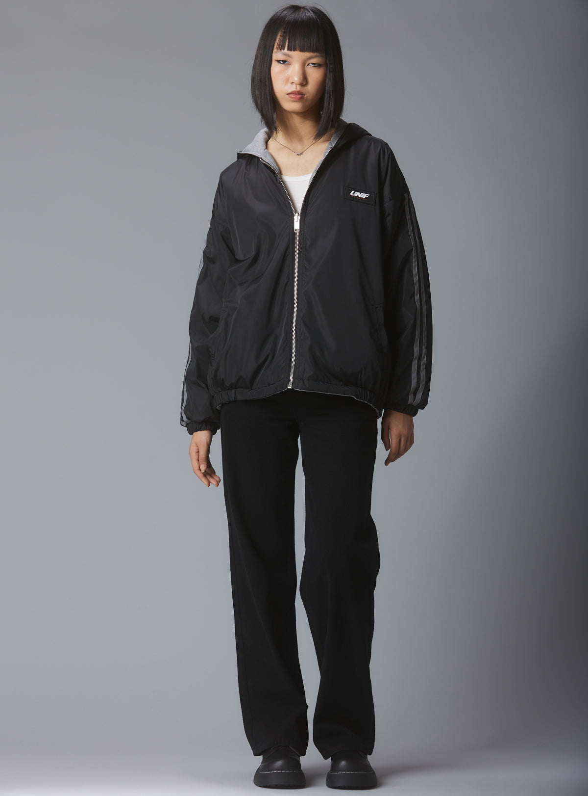 Klub Jacket - Black/Grey | UNIF Clothing outlet