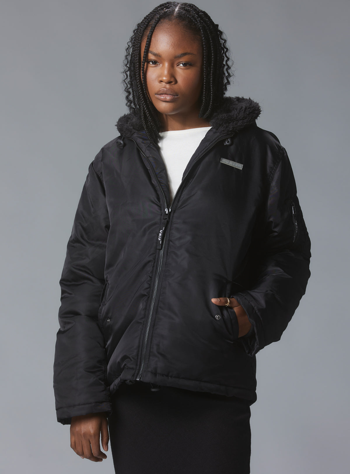 Watch Jacket - Black | UNIF Clothing online shop
