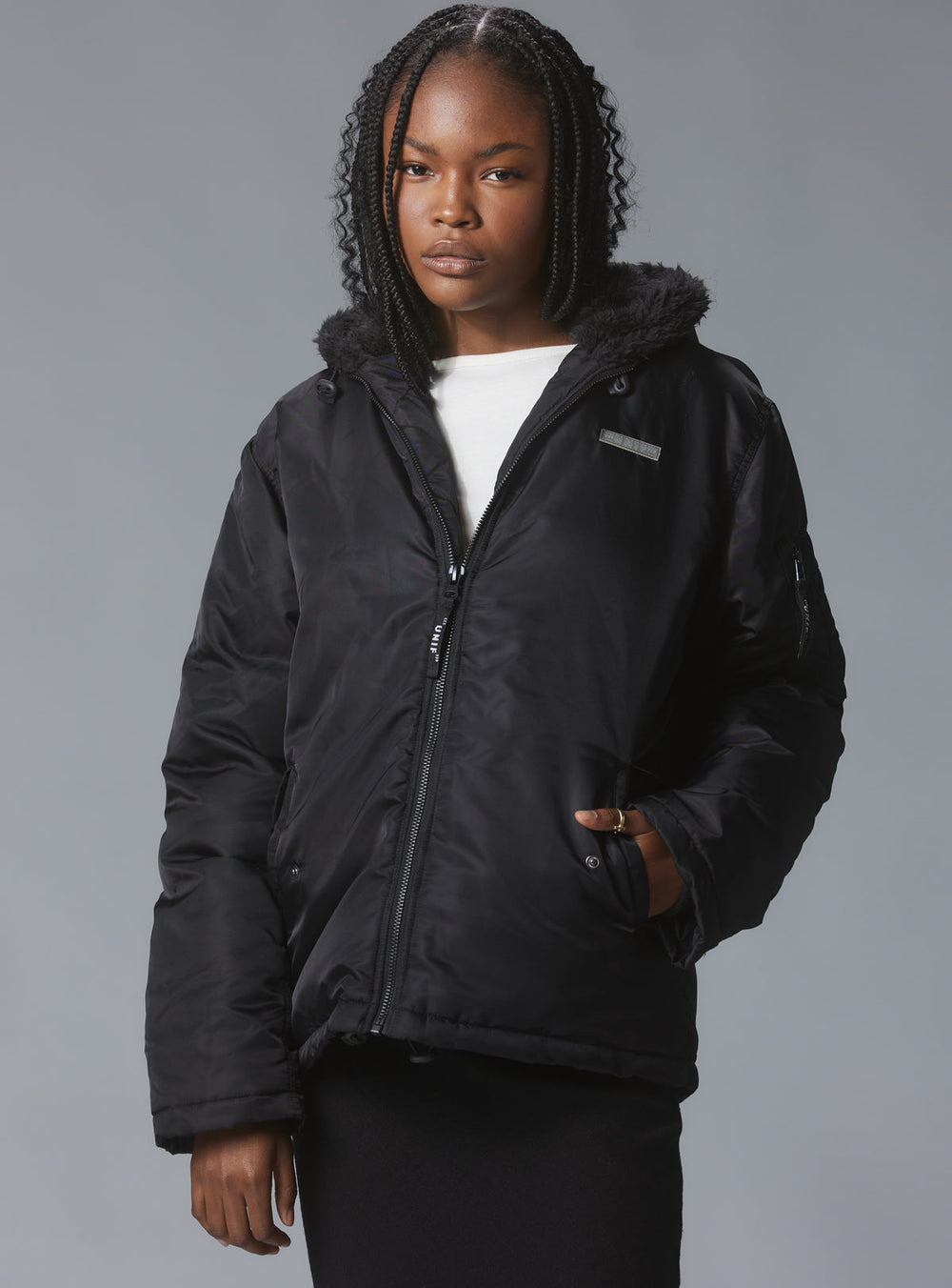 Watch Jacket - Black | UNIF Clothing online shop