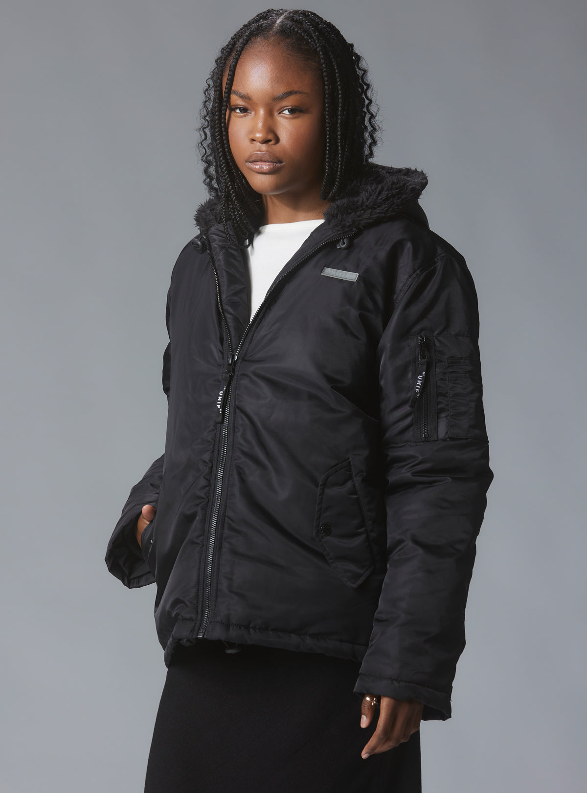 Watch Jacket - Black | UNIF Clothing online shop