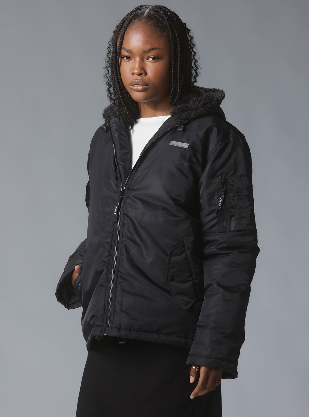 Watch Jacket - Black | UNIF Clothing online shop