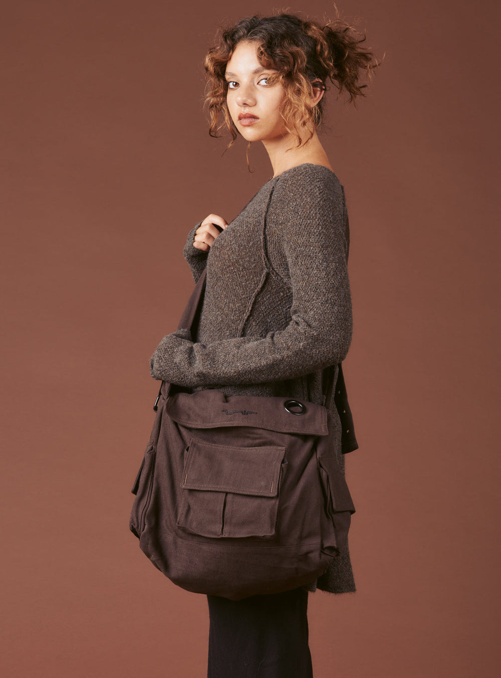 Raider Bag - Dark Brown | UNIF Clothing for Sale