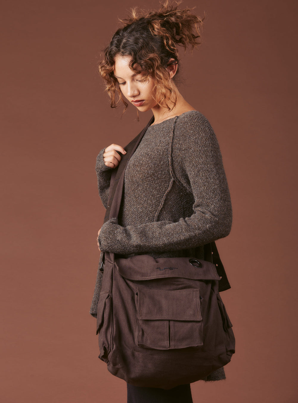 Raider Bag - Dark Brown | UNIF Clothing for Sale