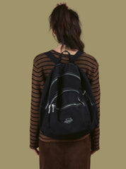 XL Sif Backpack - Black | UNIF Clothing Sale