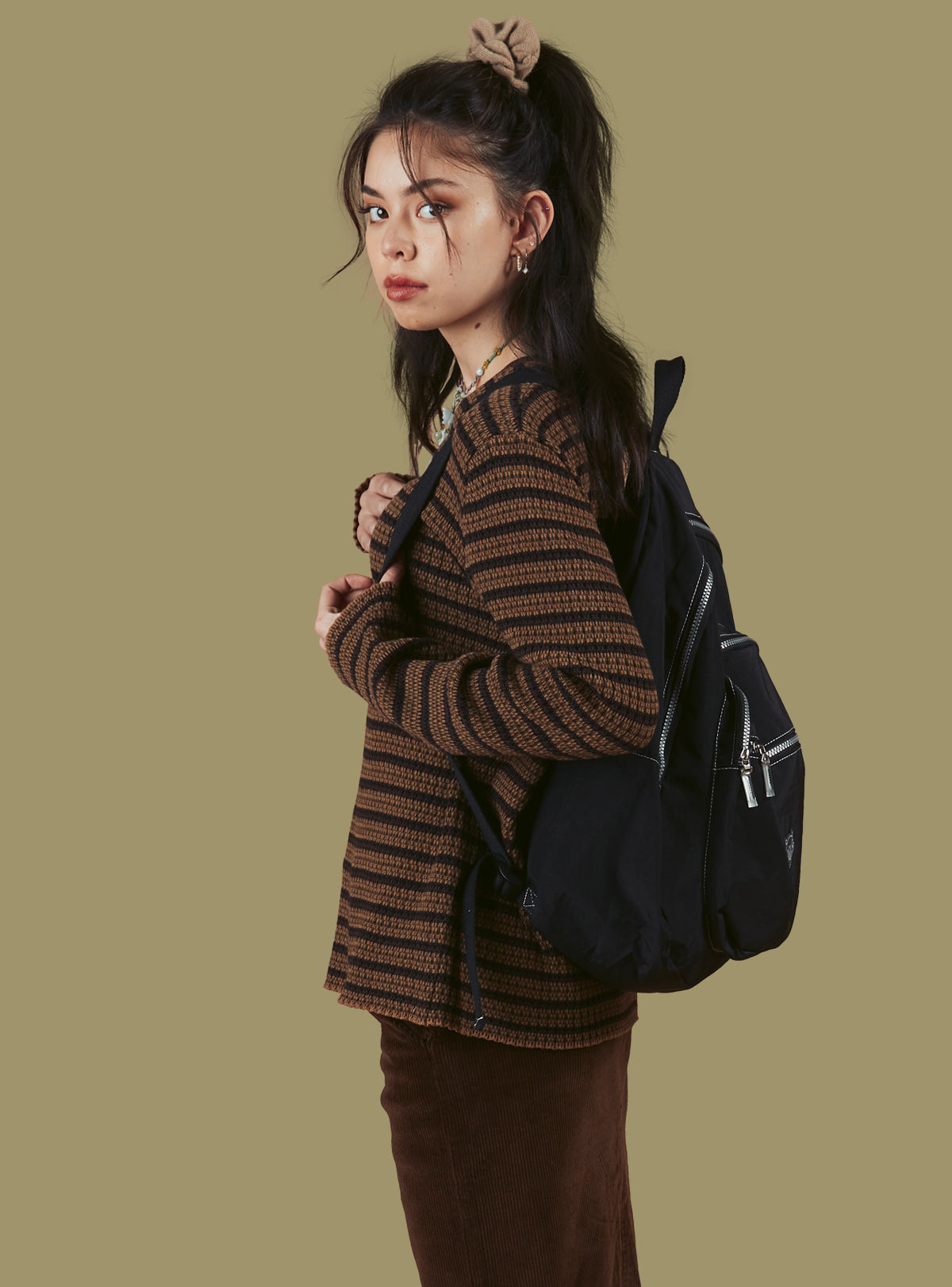 XL Sif Backpack - Black | UNIF Clothing Sale
