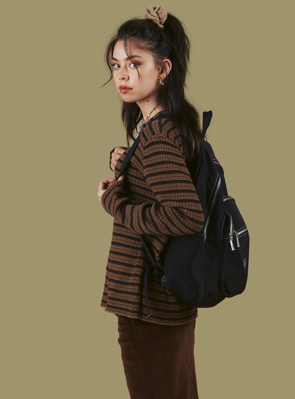 XL Sif Backpack - Black | UNIF Clothing Sale