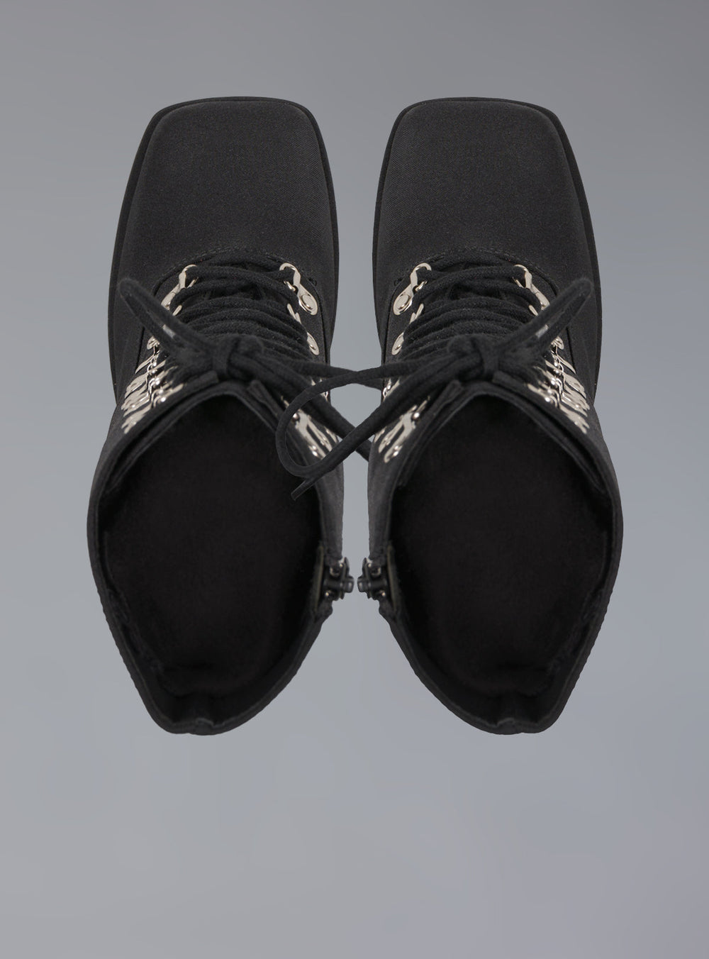 Victorian Lace Up Platform Heel - Black | UNIF Clothing on Sale