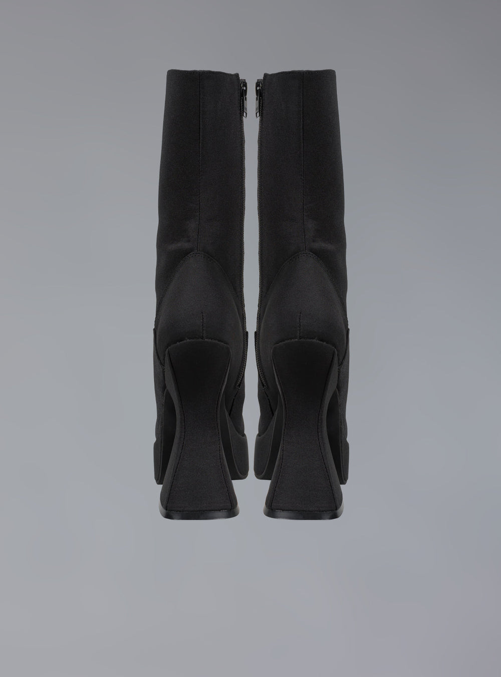 Victorian Lace Up Platform Heel - Black | UNIF Clothing on Sale