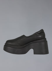 Platform Slip On Shoes in 90s Style - Black | UNIF Clothing Sale