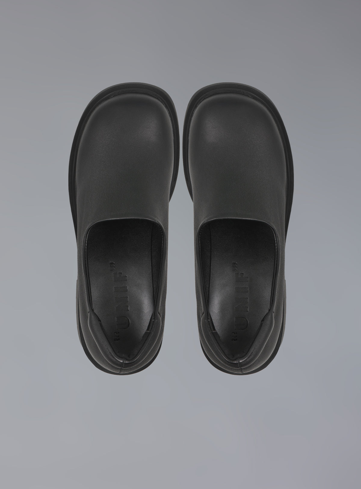 Platform Slip On Shoes in 90s Style - Black | UNIF Clothing Sale