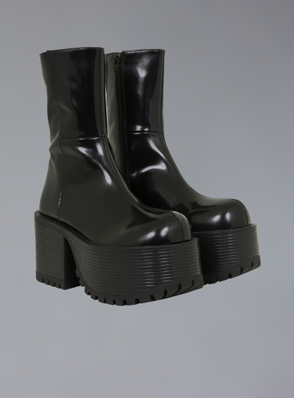 Slug Boot - Shiny Black | UNIF Clothing for Sale