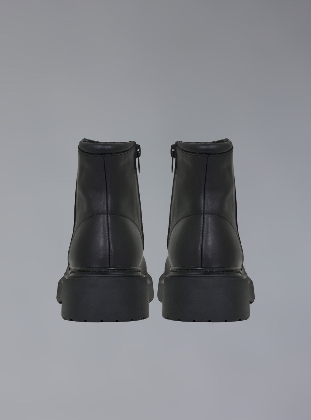 Zip-Up Leather Ankle Boot - Black | UNIF Clothing near me