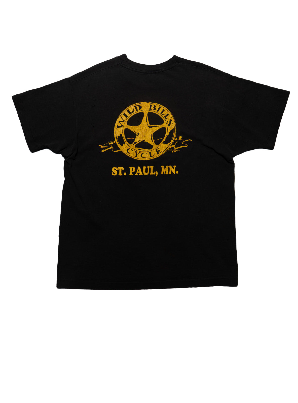 Vintage Wild Bill's Cycle Tee - Black | UNIF Clothing Sale