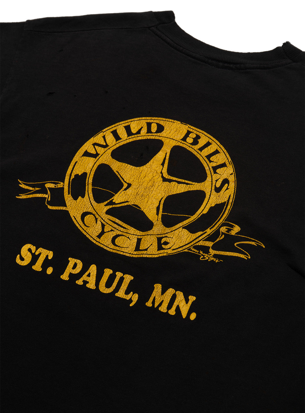 Vintage Wild Bill's Cycle Tee - Black | UNIF Clothing Sale