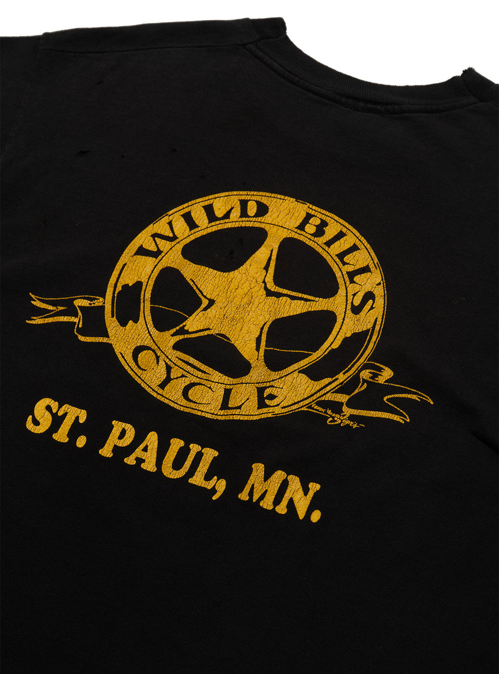 Vintage Wild Bill's Cycle Tee - Black | UNIF Clothing Sale