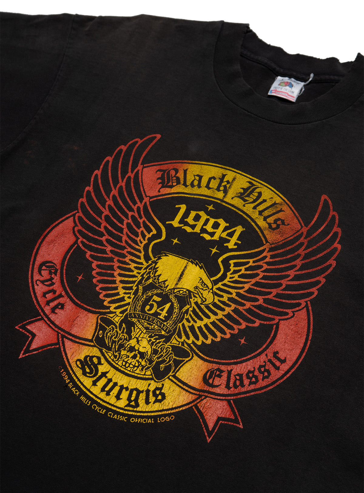 Vintage Hills Cycle Classic 1994 Tee - Black | UNIF Clothing on Sale