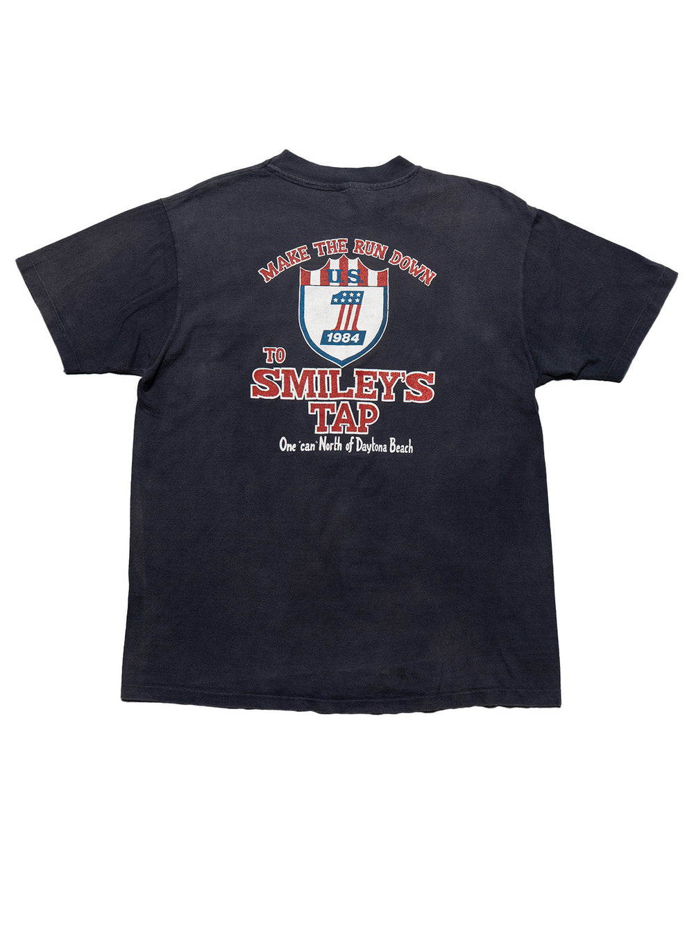 Vintage Smiley's Tap 1984 Tee - Black | UNIF Clothing discount