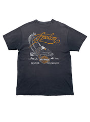 Vintage Ride'n in the Wind Tee - Black | UNIF Clothing near me