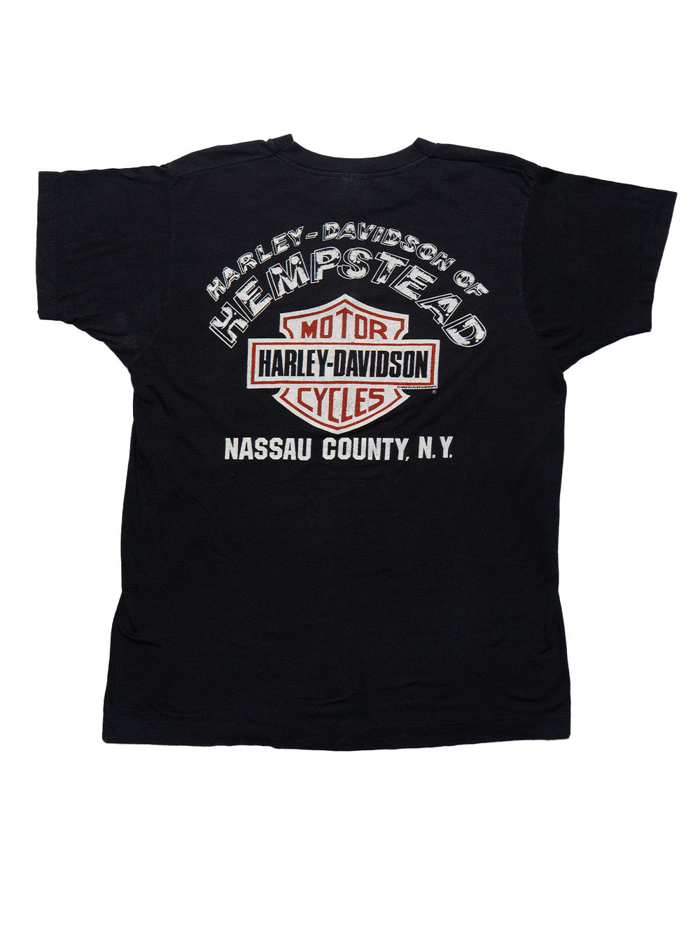 Vintage Harley Davidson Hempstead Tee - Black | UNIF Clothing for Sale