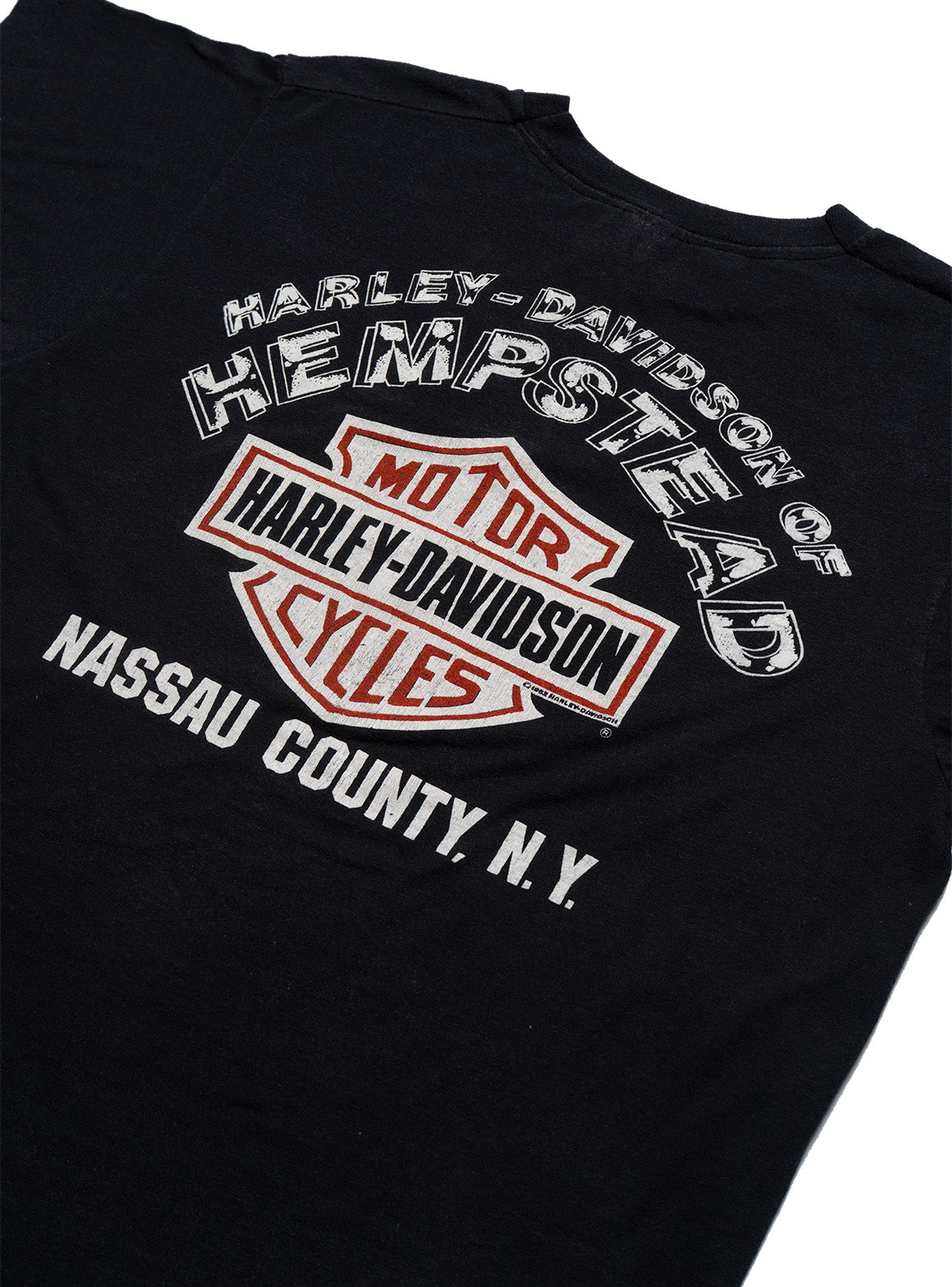 Vintage Harley Davidson Hempstead Tee - Black | UNIF Clothing for Sale
