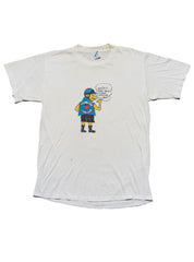 Vintage Watch it Dude You're in New York City Man Tee - White | UNIF Clothing online