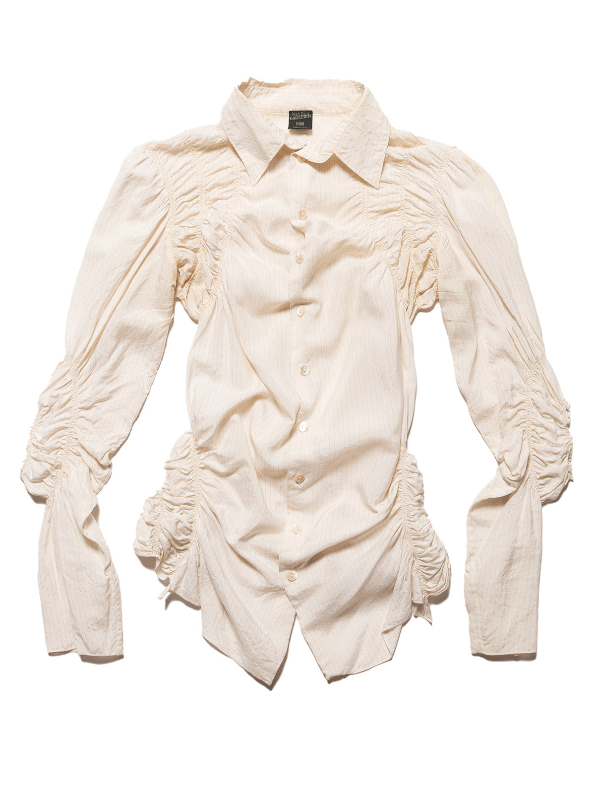 Jean Paul Gaultier Pinstripe Dress Button Down - Pinstripe | UNIF Clothing Sale
