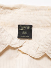 Jean Paul Gaultier Pinstripe Dress Button Down - Pinstripe | UNIF Clothing Sale